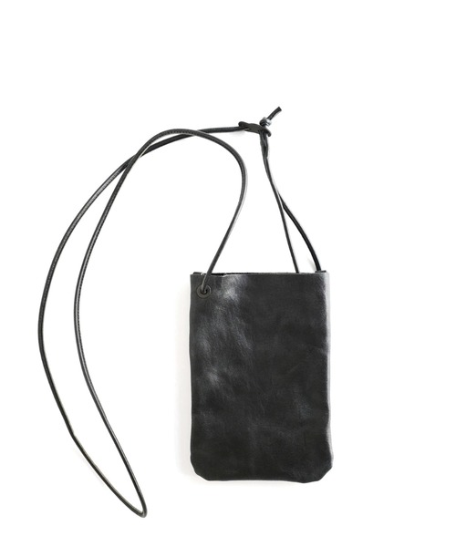 ARTS & CRAFTS(アーツアンドクラフト)の「アーツアンドクラフツ / VEGETABLE HORSE LEATHER べジタブルホースレザー / FLAT SHOULDER S フラットショルダーS(ショルダーバッグ・レディース・チョコ/グレー/グレイッシュベージュ/ブラック/イエロー/キャメル/オリーブ・FREE)」の18枚目の写真