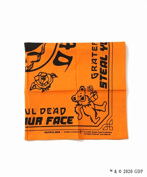 GRATEFUL DEAD×JOURNAL STANDARD/グレイトフルデッド】大判バンダナ