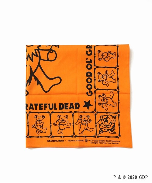 GRATEFUL DEAD×JOURNAL STANDARD/グレイトフルデッド】大判バンダナ