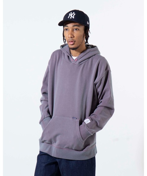 APPLEBUM（アップルバム）の「"VARIEGATOR" Sweat Parka（パーカー・メンズ・パープル/ブラウン/ピンク系その他/グリーン・MEDIUM/LARGE/X-LARGE/SMALL）」の4枚目の写真