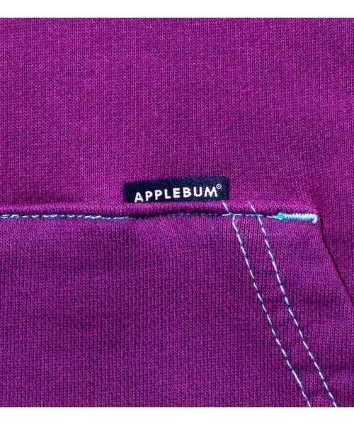 APPLEBUM（アップルバム）の「"VARIEGATOR" Sweat Parka（パーカー・メンズ・パープル/ブラウン/ピンク系その他/グリーン・MEDIUM/LARGE/X-LARGE/SMALL）」の9枚目の写真