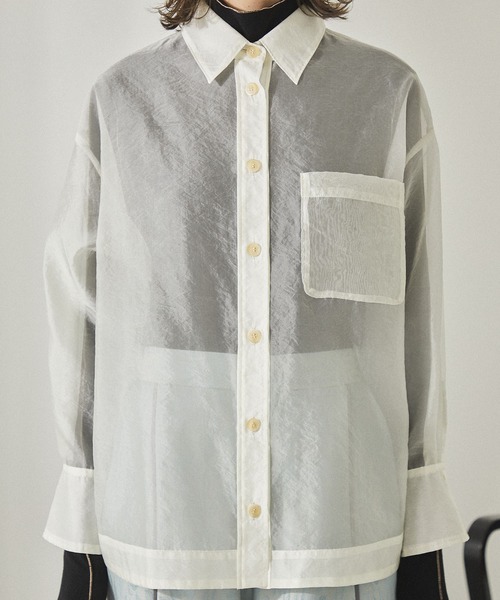 o*.様 【PUBLIC TOKYO/ パブリックトウキョウ】シアー半袖Tシャツ PUBLIC TOKYO（パブリックトウキョウ）の「シアービックTEE（T