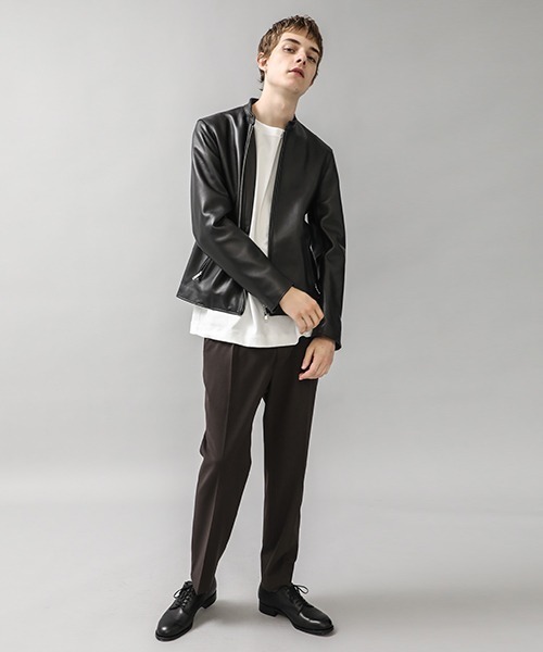 city（シティ）の「シングルライダース/SINGLE RIDERS（ライダースジャケット・メンズ・ブラック・1/3/2）」の10枚目の写真