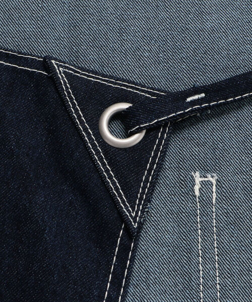 FREDY MAC(フレディーマック)の「HOUSE ショートエプロン(その他小物・メンズ・インディゴブルー/ブラウン・FREE)」の3枚目の写真