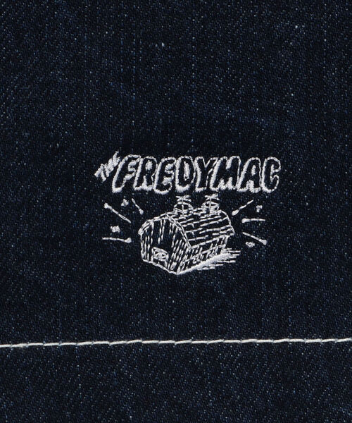 FREDY MAC(フレディーマック)の「HOUSE ショートエプロン(その他小物・メンズ・インディゴブルー/ブラウン・FREE)」の9枚目の写真