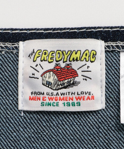 FREDY MAC(フレディーマック)の「HOUSE ショートエプロン(その他小物・メンズ・インディゴブルー/ブラウン・FREE)」の6枚目の写真