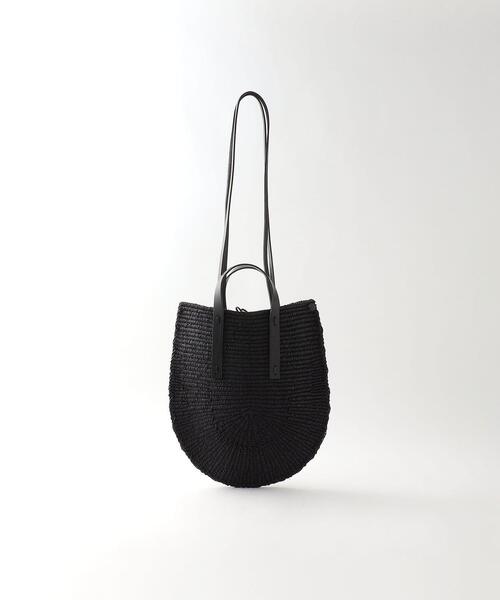 Steven Alan(スティーブンアラン)の「<MUUN>MYRIAM SHOULDER BAG/カゴバッグ(かごバッグ・レディース・ブラック・FREE)」の1枚目の写真