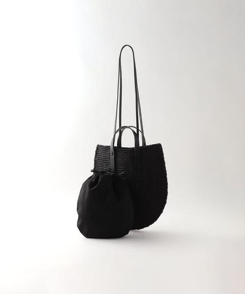 Steven Alan(スティーブンアラン)の「<MUUN>MYRIAM SHOULDER BAG/カゴバッグ(かごバッグ・レディース・ブラック・FREE)」の2枚目の写真