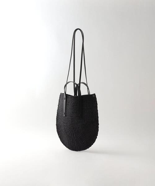 Steven Alan(スティーブンアラン)の「<MUUN>MYRIAM SHOULDER BAG/カゴバッグ(かごバッグ・レディース・ブラック・FREE)」の3枚目の写真