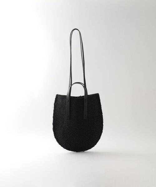 Steven Alan(スティーブンアラン)の「<MUUN>MYRIAM SHOULDER BAG/カゴバッグ(かごバッグ・レディース・ブラック・FREE)」の4枚目の写真