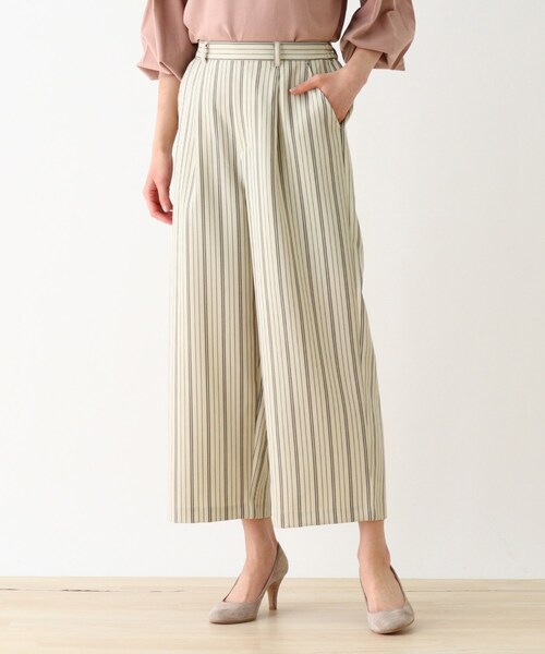 DRESKIP（ドレスキップ）の「◆サップストレートパンツ（その他パンツ・レディース・ネイビー/ベージュ系その他5/カーキ・02/03/04）」の4枚目の写真