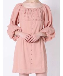 Mercuryduo マーキュリーデュオのワンピース ピンク 桃色系 半端袖 通販 Zozotown