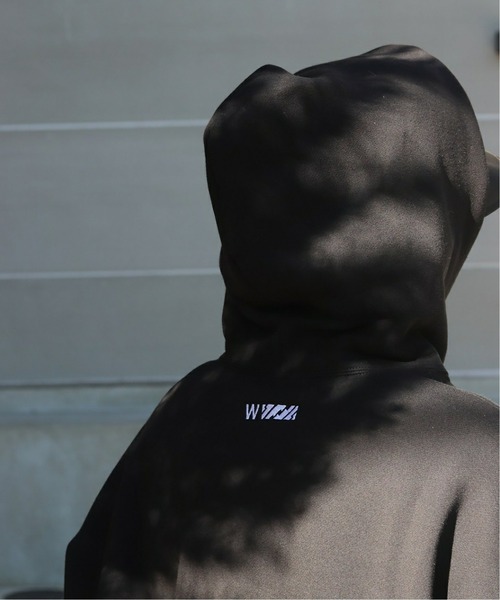is-ness（イズネス）の「【WIS-NESS / ウィズネス】 OVER HOODIE SWEAT（パーカー・メンズ・ブラック/チャコールグレー・MEDIUM）」の5枚目の写真