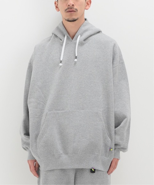is-ness（イズネス）の「【WIS-NESS / ウィズネス】 OVER HOODIE SWEAT（パーカー・メンズ・ブラック/チャコールグレー・MEDIUM）」の12枚目の写真
