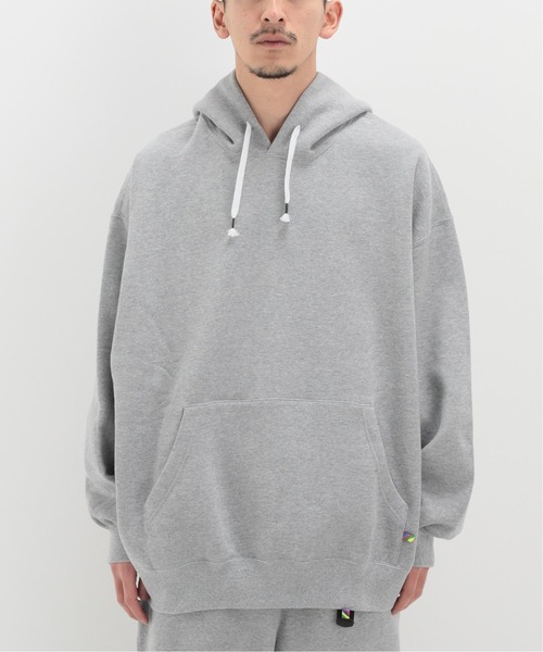 is-ness（イズネス）の「【WIS-NESS / ウィズネス】 OVER HOODIE SWEAT（パーカー・メンズ・ブラック/チャコールグレー・MEDIUM）」の14枚目の写真