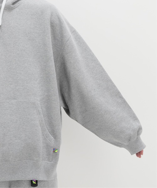 is-ness（イズネス）の「【WIS-NESS / ウィズネス】 OVER HOODIE SWEAT（パーカー・メンズ・ブラック/チャコールグレー・MEDIUM）」の20枚目の写真