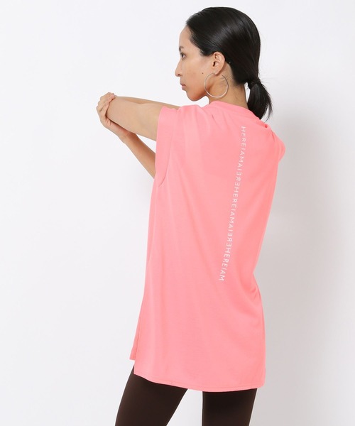 HEREIAM(ヘレイアム)の「≪新色入荷≫【HEREIAM】吸水速乾/ミラーロゴノースリプルオーバー2(Tシャツ/カットソー・レディース・ホワイト/ブラック/ベビーピンク/クリーム/ネイビー/ベージュ/ライラック/ライトブルー/シャーベット/ブラウン/チャコール/ライトピンク/オフホワイト/ライトグレー/ブルー/ブルー系/レッド/バイオレット/カーキ/ピンク/アイボリー・MEDIUM/SMALL)」の17枚目の写真