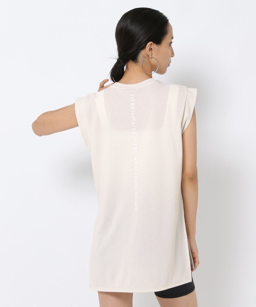 HEREIAM(ヘレイアム)の「≪新色入荷≫【HEREIAM】吸水速乾/ミラーロゴノースリプルオーバー2(Tシャツ/カットソー・レディース・ホワイト/ブラック/ベビーピンク/クリーム/ネイビー/ベージュ/ライラック/ライトブルー/シャーベット/ブラウン/チャコール/ライトピンク/オフホワイト/ライトグレー/ブルー/ブルー系/レッド/バイオレット/カーキ/ピンク/アイボリー・MEDIUM/SMALL)」の10枚目の写真