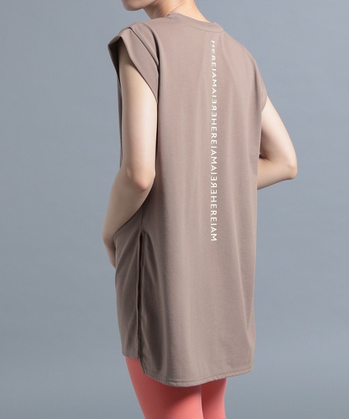 HEREIAM(ヘレイアム)の「≪新色入荷≫【HEREIAM】吸水速乾/ミラーロゴノースリプルオーバー2(Tシャツ/カットソー・レディース・ホワイト/ブラック/ベビーピンク/クリーム/ネイビー/ベージュ/ライラック/ライトブルー/シャーベット/ブラウン/チャコール/ライトピンク/オフホワイト/ライトグレー/ブルー/ブルー系/レッド/バイオレット/カーキ/ピンク/アイボリー・MEDIUM/SMALL)」の8枚目の写真