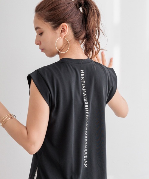≪新色入荷≫【HEREIAM】吸水速乾／ミラーロゴノースリプル