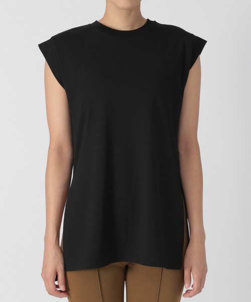 HEREIAM(ヘレイアム)の「≪新色入荷≫【HEREIAM】吸水速乾/ミラーロゴノースリプルオーバー2(Tシャツ/カットソー・レディース・ホワイト/ブラック/ベビーピンク/クリーム/ネイビー/ベージュ/ライラック/ライトブルー/シャーベット/ブラウン/チャコール/ライトピンク/オフホワイト/ライトグレー/ブルー/ブルー系/レッド/バイオレット/カーキ/ピンク/アイボリー・MEDIUM/SMALL)」の22枚目の写真