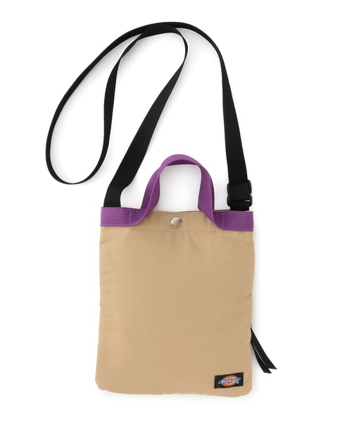 Dickies(ディッキーズ)の「【Dickies】別注フロントジップショルダーバッグ(ショルダーバッグ・レディース・ブラック/ベージュ・FREE)」の12枚目の写真