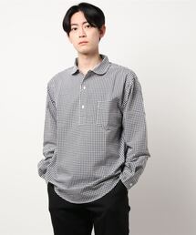 EDWIN | 【公式】ラウンドカラー プルオーバー シャツ　長袖(Tシャツ/カットソー)