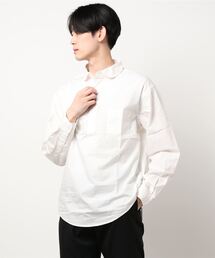 EDWIN | 【公式】ラウンドカラー プルオーバー シャツ　長袖(Tシャツ/カットソー)