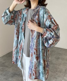 She's Closet（シーズクローゼット）の「水彩バンドカラー長袖シャツ（シャツ/ブラウス）」