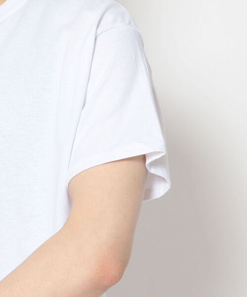 BAMBOO SHOOTS（バンブーシュート）の「BAMBOO SHOOTS/バンブーシュート　BACKPACK by Ken Kagami　Tシャツ（Tシャツ/カットソー・メンズ・ホワイト/ゴールド・LARGE/MEDIUM/X-LARGE）」の7枚目の写真