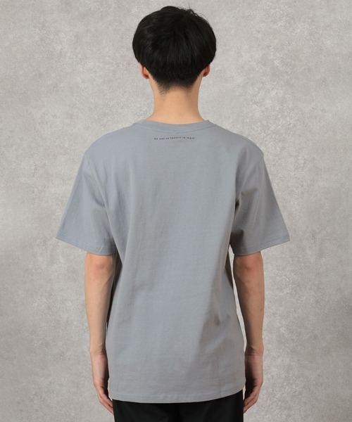 make a ray!（メイク ア レイ！）の「メッセージ＆シンプルロゴ グラフィック プリントTシャツ（Tシャツ/カットソー・メンズ・ミント/ホワイト/ホワイト系その他/ベージュ/ライトブルー/ブラック・M/L/XL）」の14枚目の写真