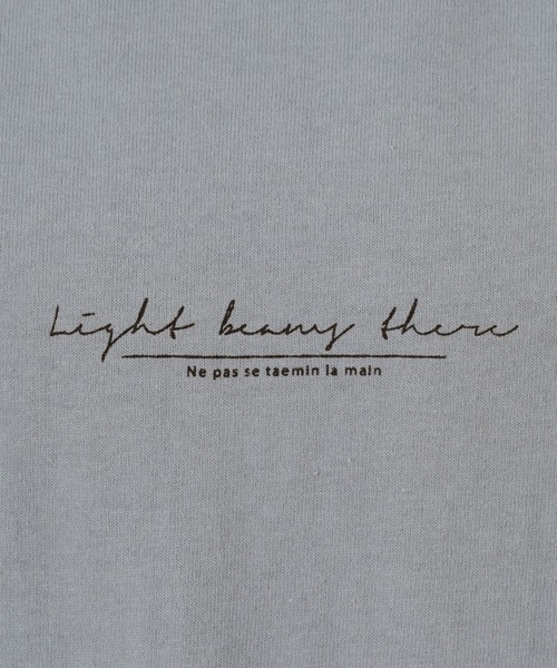 make a ray!（メイク ア レイ！）の「メッセージ＆シンプルロゴ グラフィック プリントTシャツ（Tシャツ/カットソー・メンズ・ミント/ホワイト/ホワイト系その他/ベージュ/ライトブルー/ブラック・M/L/XL）」の17枚目の写真