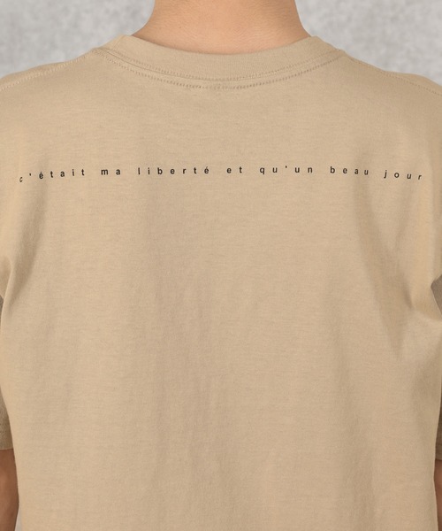 make a ray!（メイク ア レイ！）の「メッセージ＆シンプルロゴ グラフィック プリントTシャツ（Tシャツ/カットソー・メンズ・ミント/ホワイト/ホワイト系その他/ベージュ/ライトブルー/ブラック・M/L/XL）」の22枚目の写真