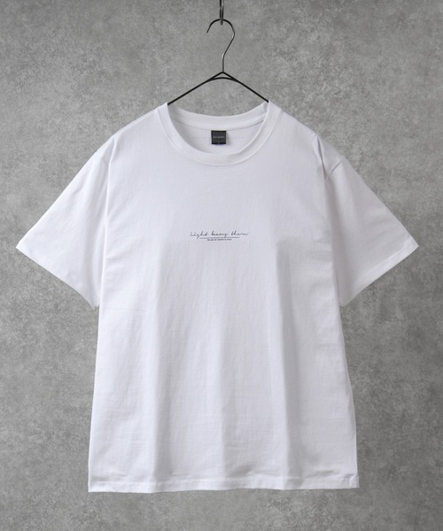 make a ray!（メイク ア レイ！）の「メッセージ＆シンプルロゴ グラフィック プリントTシャツ（Tシャツ/カットソー・メンズ・ミント/ホワイト/ホワイト系その他/ベージュ/ライトブルー/ブラック・M/L/XL）」の7枚目の写真