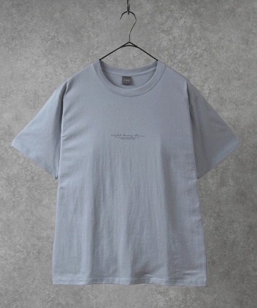 make a ray!（メイク ア レイ！）の「メッセージ＆シンプルロゴ グラフィック プリントTシャツ（Tシャツ/カットソー・メンズ・ミント/ホワイト/ホワイト系その他/ベージュ/ライトブルー/ブラック・M/L/XL）」の12枚目の写真