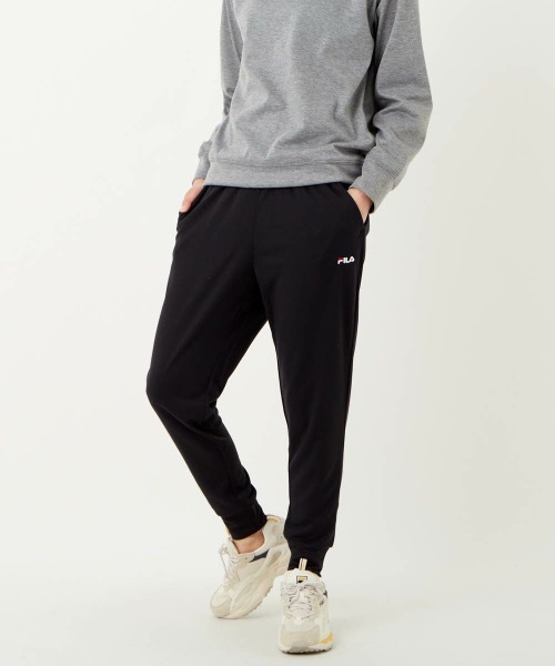 FILA(フィラ)の「【FILA:フィラ】レディーススウェットパンツ(スウェットパンツ・レディース・ブラック/パープル/ネイビー/杢グレー・SMALL/MEDIUM/LARGE/X-LARGE)」の8枚目の写真