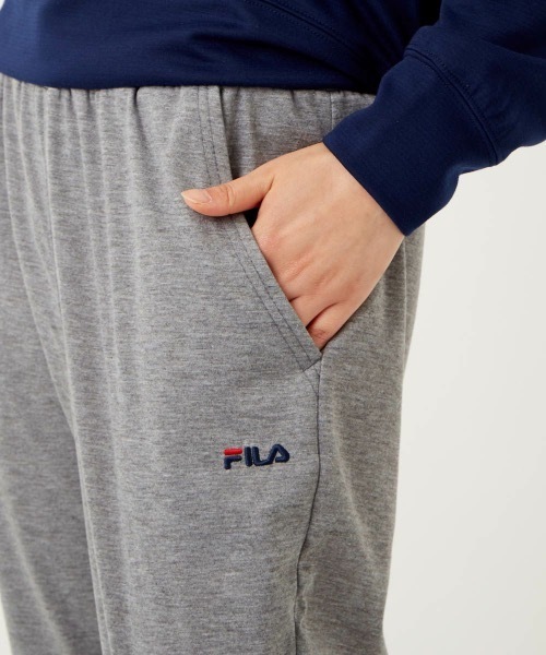 FILA(フィラ)の「【FILA:フィラ】レディーススウェットパンツ(スウェットパンツ・レディース・ブラック/パープル/ネイビー/杢グレー・SMALL/MEDIUM/LARGE/X-LARGE)」の11枚目の写真