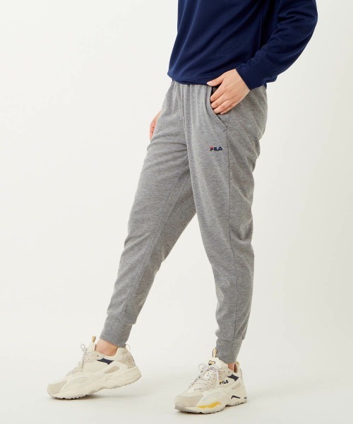 FILA(フィラ)の「【FILA:フィラ】レディーススウェットパンツ(スウェットパンツ・レディース・ブラック/パープル/ネイビー/杢グレー・SMALL/MEDIUM/LARGE/X-LARGE)」の15枚目の写真