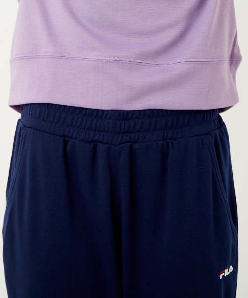 FILA(フィラ)の「【FILA:フィラ】レディーススウェットパンツ(スウェットパンツ・レディース・ブラック/パープル/ネイビー/杢グレー・SMALL/MEDIUM/LARGE/X-LARGE)」の10枚目の写真