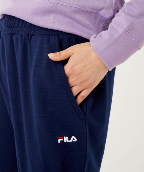 FILA(フィラ)の「【FILA:フィラ】レディーススウェットパンツ(スウェットパンツ・レディース・ブラック/パープル/ネイビー/杢グレー・SMALL/MEDIUM/LARGE/X-LARGE)」の20枚目の写真