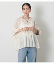 crie conforto | スクエアギャザーＢＬ(シャツ/ブラウス)