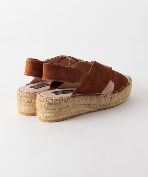 GAIMO（ガイモ）の「◆[ ガイモ ] gaimo CFC クロス ウェッジ サンダル（サンダル・レディース・ブラック/モカ・38/35/36/37）」の5枚目の写真