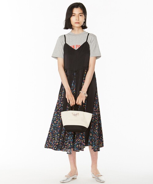 ANEVER（アンエバー）の「【SEDUM】サーキュラーキャミソールドレス（ワンピース・レディース・ホワイト系/ブラック系・38）」の18枚目の写真