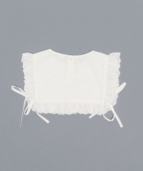 LOWRYS FARM（ローリーズファーム）の「カットワークシシュウツケエリ　951601（付け襟・キッズ・ブラック/オフホワイト・FREE）」の3枚目の写真