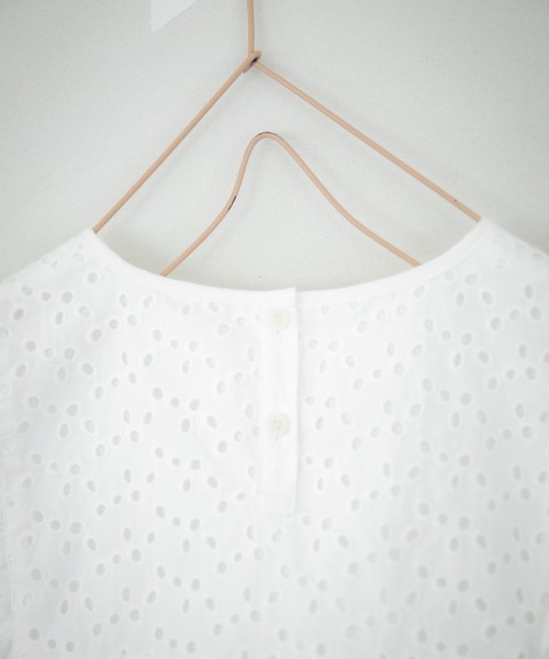 LOWRYS FARM（ローリーズファーム）の「カットワークシシュウツケエリ　951601（付け襟・キッズ・ブラック/オフホワイト・FREE）」の7枚目の写真