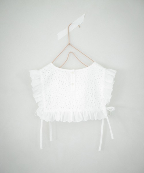 LOWRYS FARM（ローリーズファーム）の「カットワークシシュウツケエリ　951601（付け襟・キッズ・ブラック/オフホワイト・FREE）」の13枚目の写真