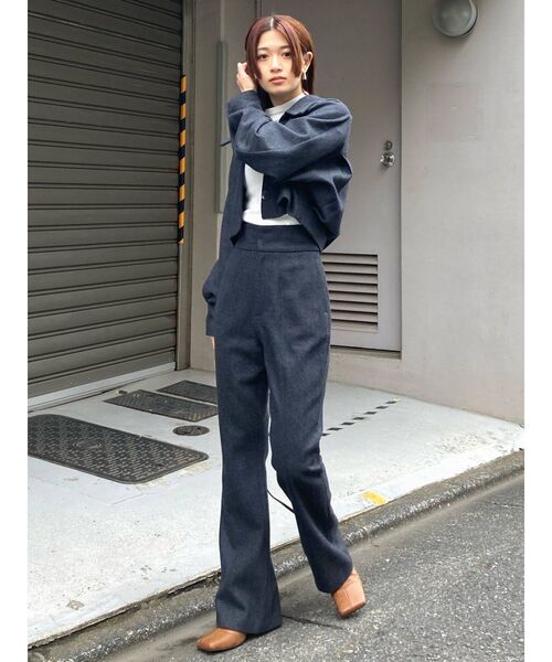 EMODA（エモダ）の「スリムフィットショートブーツ（ブーツ・レディース・キャメル/ブラック・LARGE/SMALL/MEDIUM）」の8枚目の写真