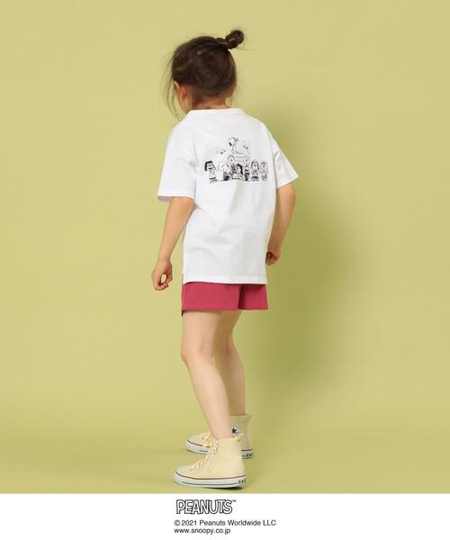 coen(コーエン)の「【coen キッズ/ジュニア】クリニクラウン PEANUTS Tシャツ21SS(SNOOPY/スヌーピー)(Tシャツ/カットソー・キッズ・ライトブルー/ホワイト・100/120/130/110)」の4枚目の写真
