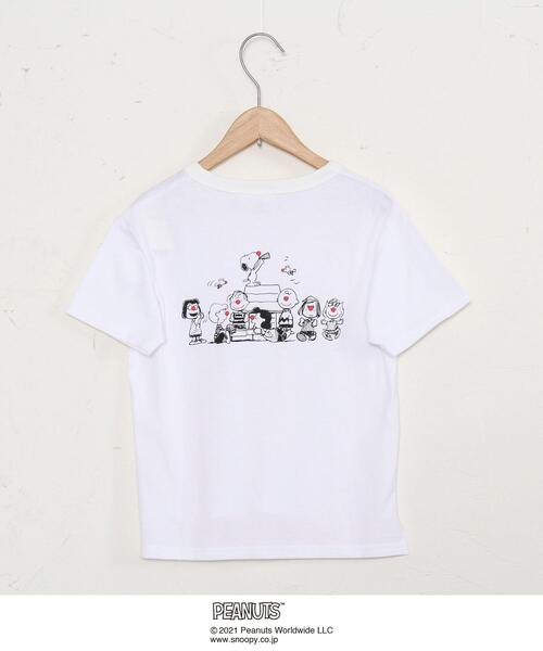 coen(コーエン)の「【coen キッズ/ジュニア】クリニクラウン PEANUTS Tシャツ21SS(SNOOPY/スヌーピー)(Tシャツ/カットソー・キッズ・ライトブルー/ホワイト・100/120/130/110)」の12枚目の写真