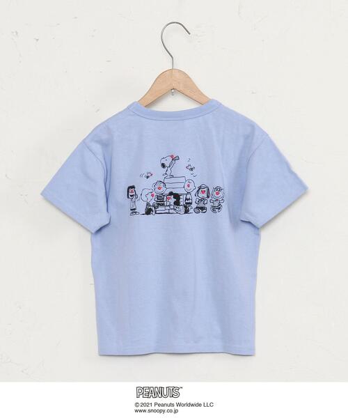 coen(コーエン)の「【coen キッズ/ジュニア】クリニクラウン PEANUTS Tシャツ21SS(SNOOPY/スヌーピー)(Tシャツ/カットソー・キッズ・ライトブルー/ホワイト・100/120/130/110)」の13枚目の写真